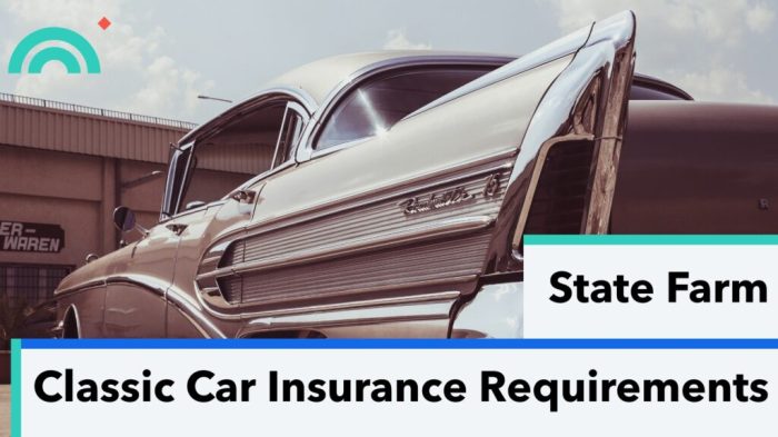 State Farm classic car insurance policy